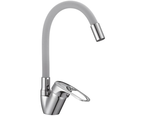 Смеситель для кухни D-Lin D150628-2C Хром Серый