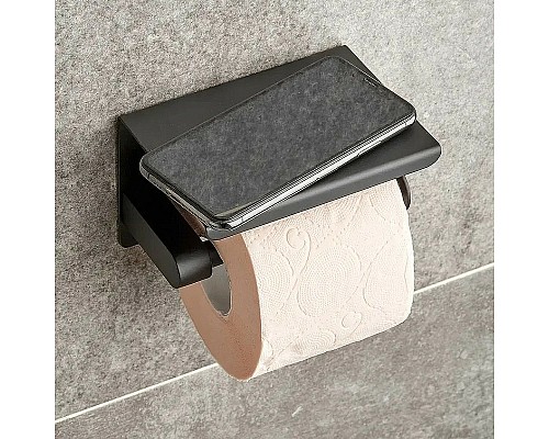 Держатель туалетной бумаги D-Lin D201507 Черный матовый