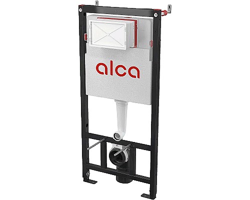 Инсталляция Alcaplast AM101/1120-4:1 RU M670-0001 для унитаза с Белой клавишей смыва