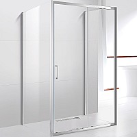 Душевой уголок Cezares Molveno 160x90 MOLVENO-AH-12-160/90-C-Cr-IV профиль Хром стекло прозрачное