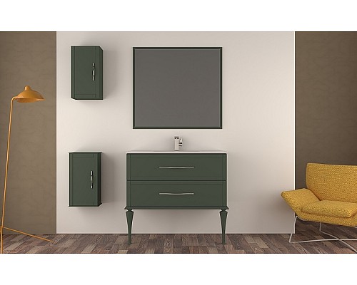 Тумба под раковину Cezares Tiffany 75 55330 подвесная Verde opaco