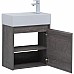 Тумба с раковиной Aquanet Nova Lite 50 302520 подвесная Дуб рошелье