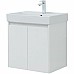 Тумба с раковиной Aquanet Nova Lite 60 302523 подвесная Белый глянец