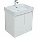 Тумба с раковиной Aquanet Nova Lite 60 302523 подвесная Белый глянец