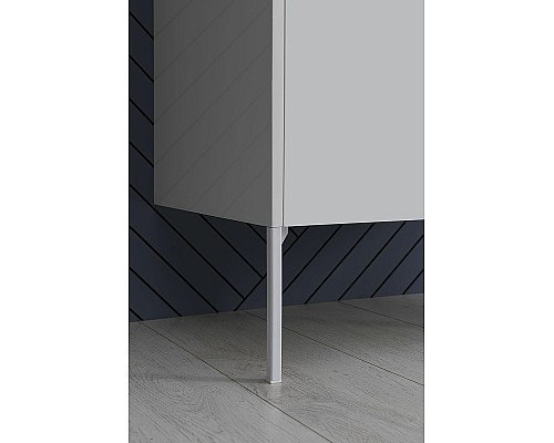 Тумба с раковиной Aquanet Nova Lite 60 302523 подвесная Белый глянец