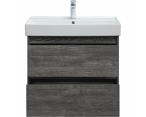 Тумба под раковину Aquanet Nova Lite 75 287890 подвесная Дуб серый