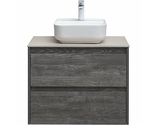 Тумба под раковину Aquanet Nova Lite 75 287890 подвесная Дуб серый