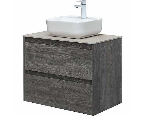 Тумба под раковину Aquanet Nova Lite 75 287890 подвесная Дуб серый