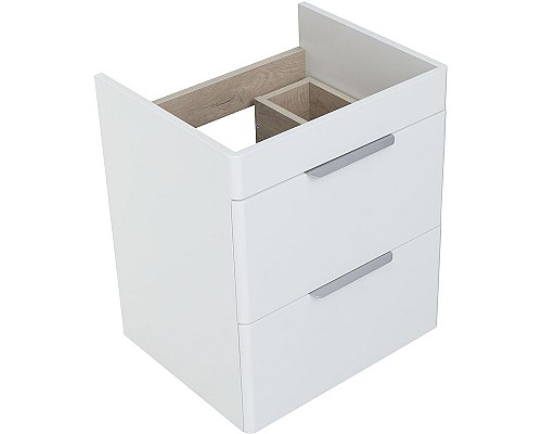 Тумба под раковину Aquanet Ирис new 50 310143 подвесная Белый глянец