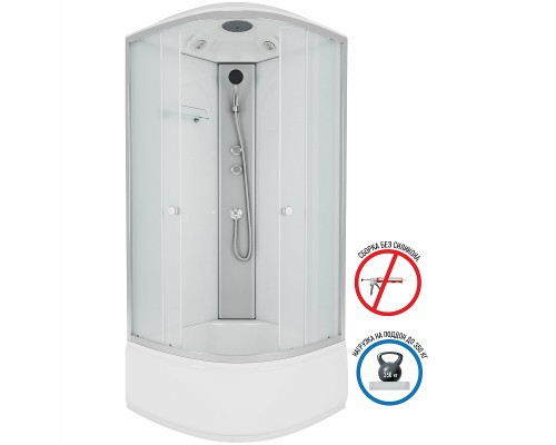 Душевая кабина Niagara Eco 100x100 без гидромассажа