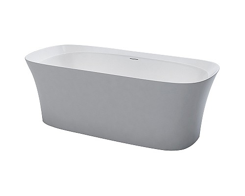 Акриловая ванна Black&White Swan SB335 170x78 335SB00 Белая матовая без гидромассажа