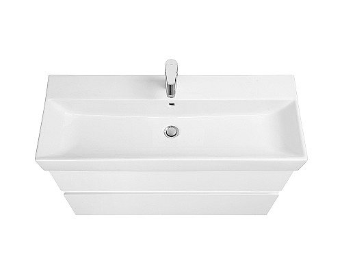 Тумба под раковину Roca Oleta 100 A857641806 подвесная Белый глянец