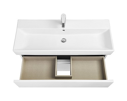 Тумба под раковину Roca Oleta 100 A857641806 подвесная Белый глянец