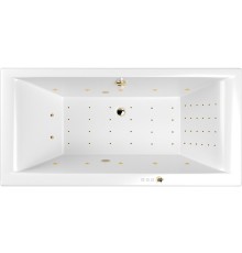 Акриловая ванна Whitecross Savia Duo 170x80 с гидромассажем