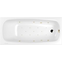 Акриловая ванна Whitecross Layla Slim 180x80 с гидромассажем