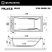 Акриловая ванна Whitecross Palace 180x80 0104.180080.100 без гидромассажа