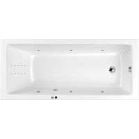 Акриловая ванна Whitecross Wave Slim 170x70 с гидромассажем