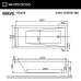 Акриловая ванна Whitecross Wave 170x75 с гидромассажем
