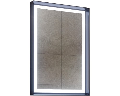 Зеркало Orka Craft 60x90 3000325 с подсветкой Антрацит матовый