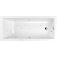 Акриловая ванна Whitecross Wave 150x70 с гидромассажем
