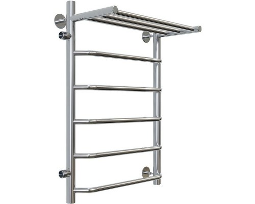 Водяной полотенцесушитель Aringa Римини 50x80x50 L AR03022CH с полкой Хром
