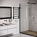 Электрический полотенцесушитель Aringa Киото 80x50 AR03003BL с полкой Черный