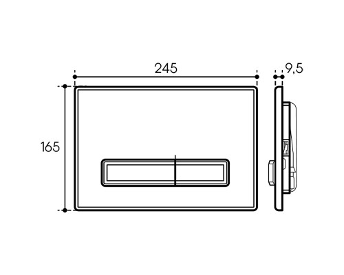 Комплект унитаза с инсталляцией Aqueduto Ovo AQDS025 с сиденьем Микролифт и Белой глянцевой клавишей смыва