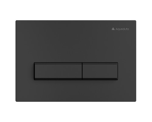 Комплект унитаза с инсталляцией Aqueduto Ovo AQDS026 с сиденьем Микролифт и Черной матовой клавишей смыва