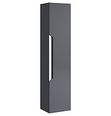 Шкаф пенал Aqwella Cube 30 CUB0503GR подвесной Серый матовый