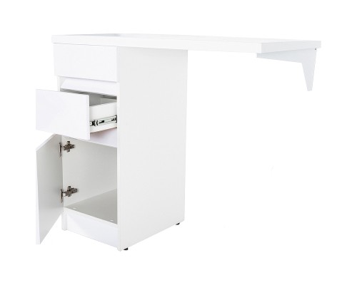 Тумба под раковину Orange Sistema 100 ST-40TUW Белая глянцевая