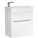 Тумба под раковину Jorno Folk 55 Folk.01.55/P/W/JR подвесная Белая