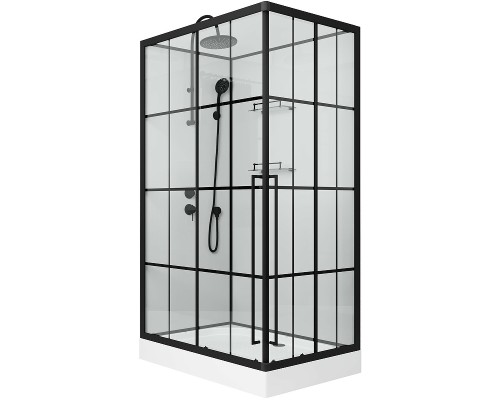 Душевая кабина Niagara Standart 100x80 L без гидромассажа