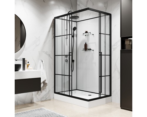 Душевая кабина Niagara Standart 100x80 L без гидромассажа