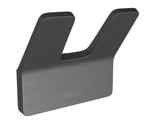 Двойной крючок Lemark Smooth Line 9716006 Графит
