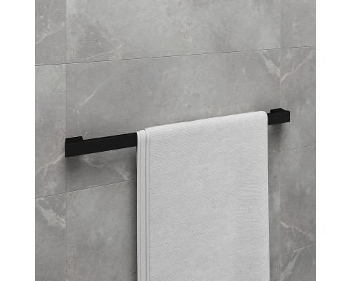 Полотенцедержатель Lemark Smooth Line 9782023 Черный матовый