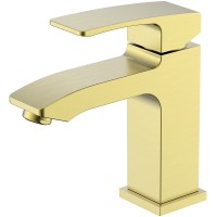 Смеситель для раковины Raglo R01.10.03 Золото матовое