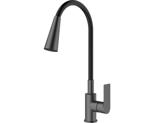 Смеситель для кухни Splenka S05.43.09 Графит матовый