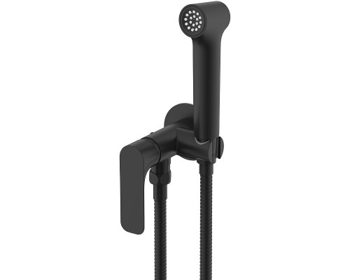 Гигиенический душ со смесителем Raglo R03.52.06 Черный матовый
