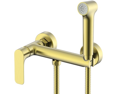 Гигиенический душ со смесителем Raglo R03.51.03 Золото матовое