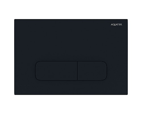 Комплект унитаза с инсталляцией Aquatek Set Aquatek Европа cmp017 с сиденьем Микролифт и Черной матовой клавишей смыва