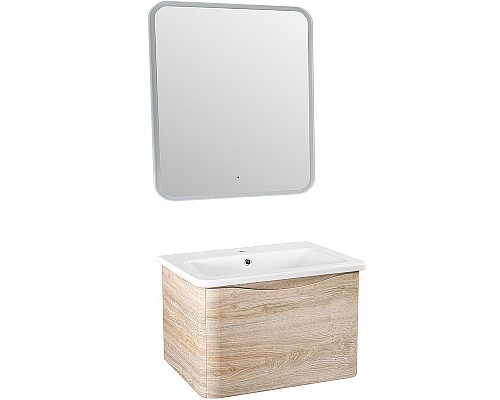 Тумба под раковину Runo Тоскана 80 00-00001416 Светлое дерево