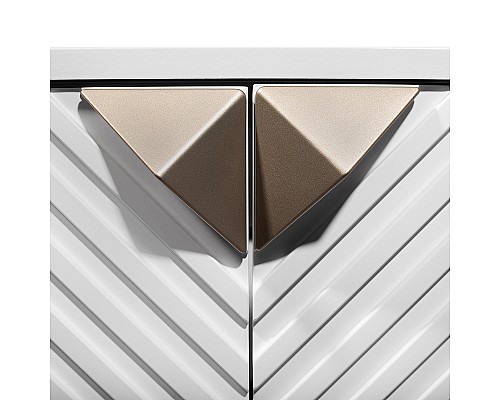 Тумба под раковину Runo Андорра 85 00-00002019 подвесная Белая