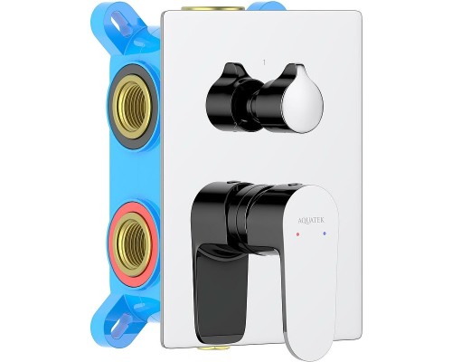 Смеситель для душа Aquatek Оберон AQ1247CR Хром