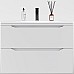 Тумба под раковину Style Line Марелла 80 Люкс Plus СС-00002410 подвесная Белый матовый антискрейтч