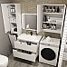 Тумба под раковину Style Line Марелла 80 Люкс Plus СС-00002410 подвесная Белый матовый антискрейтч