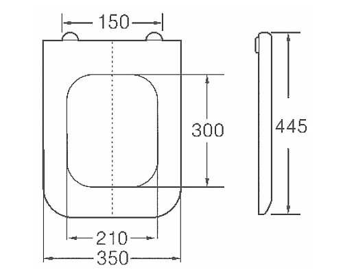 Сиденье для унитаза Horke H-1021C 01471021 с Микролифтом Сиденье для унитаза Horke H-1021C 01471021 с Микролифтом
