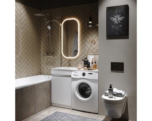 Зеркало Aqwella Soul 55 SOUL0255AH с подсветкой и подогревом с бесконтактным выключателем