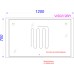 Зеркало Aqwella Vision 120 VIS0212BH с подсветкой и подогревом с бесконтактным выключателем