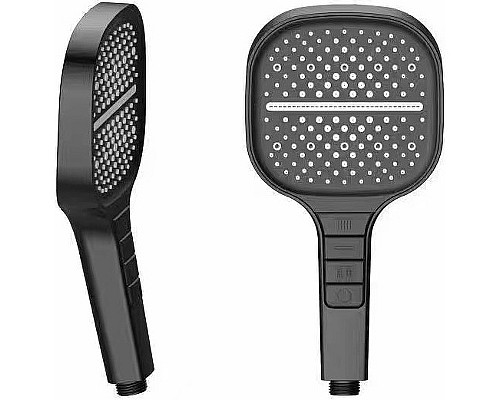 Ручной душ Berges H2 070022 Черный матовый