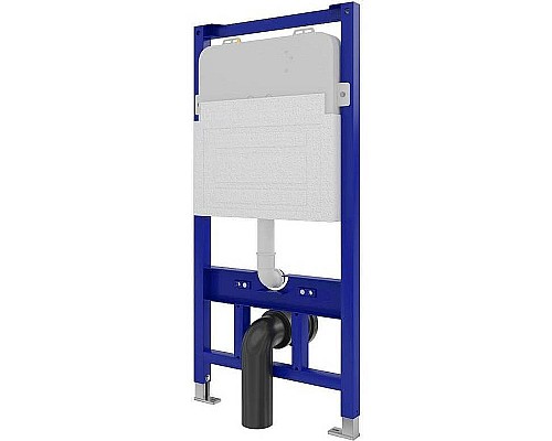 Комплект унитаза с инсталляцией Maretti Umbria UM51EA56052 с сиденьем Микролифт и Черной матовой клавишей смыва